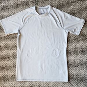 Men's Tall Slim Fit Short Sleeve Rash Gaurd Swim Shirts